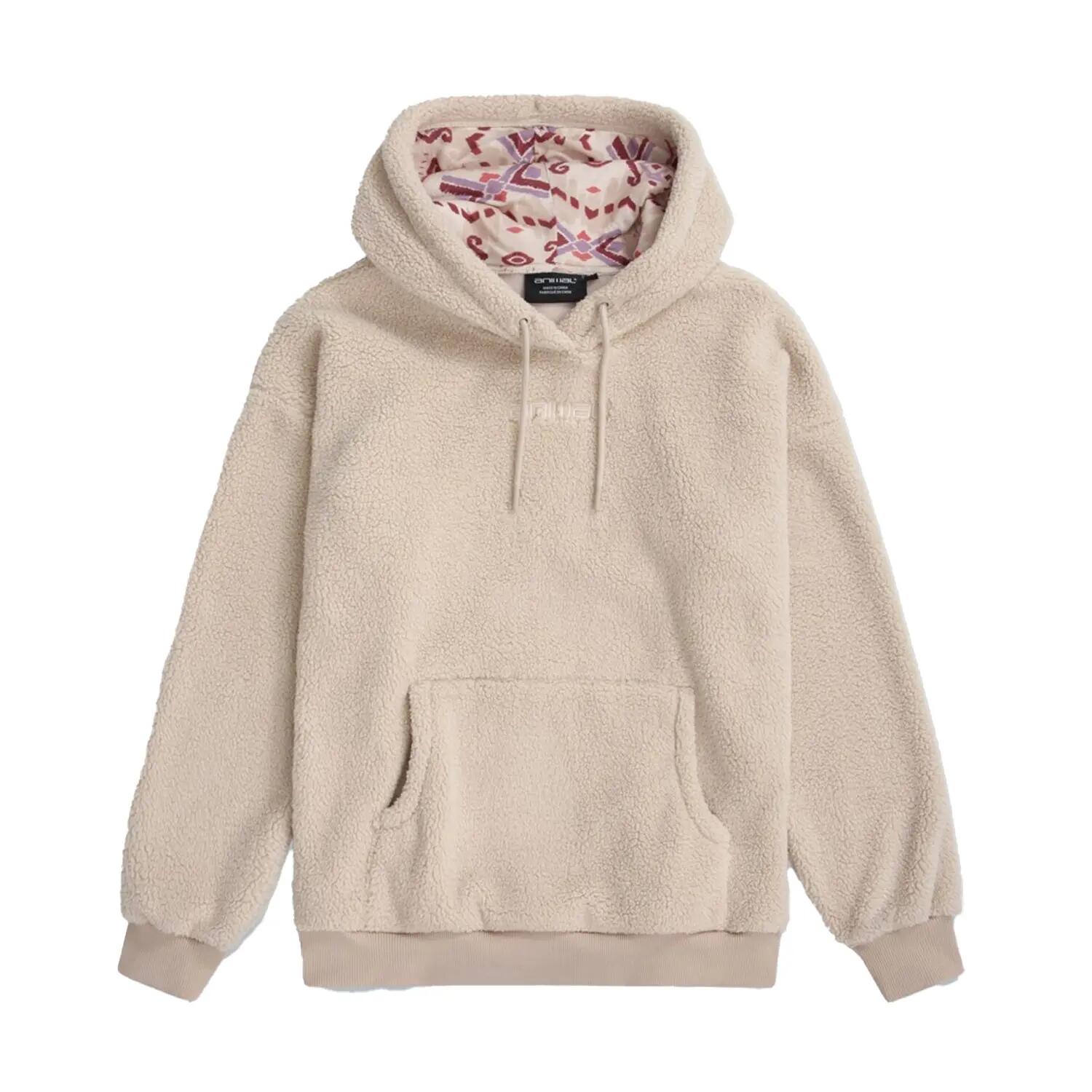 Sweat À Capuche Femme (Blanc Cassé) 2/5