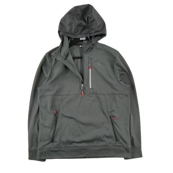 Second life - Herren TNF Grauer Hoodie - In gutem Zustand