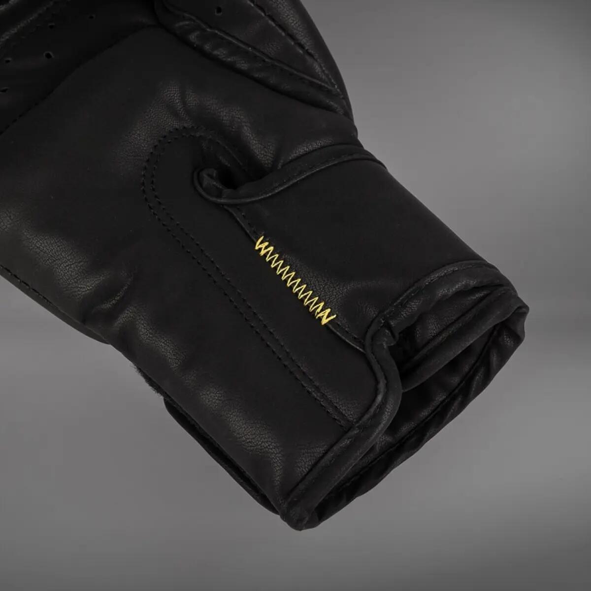 Boxhandschuhe Venum Serpenti – Schwarz/Silber/Gold – 10 oz 5/6