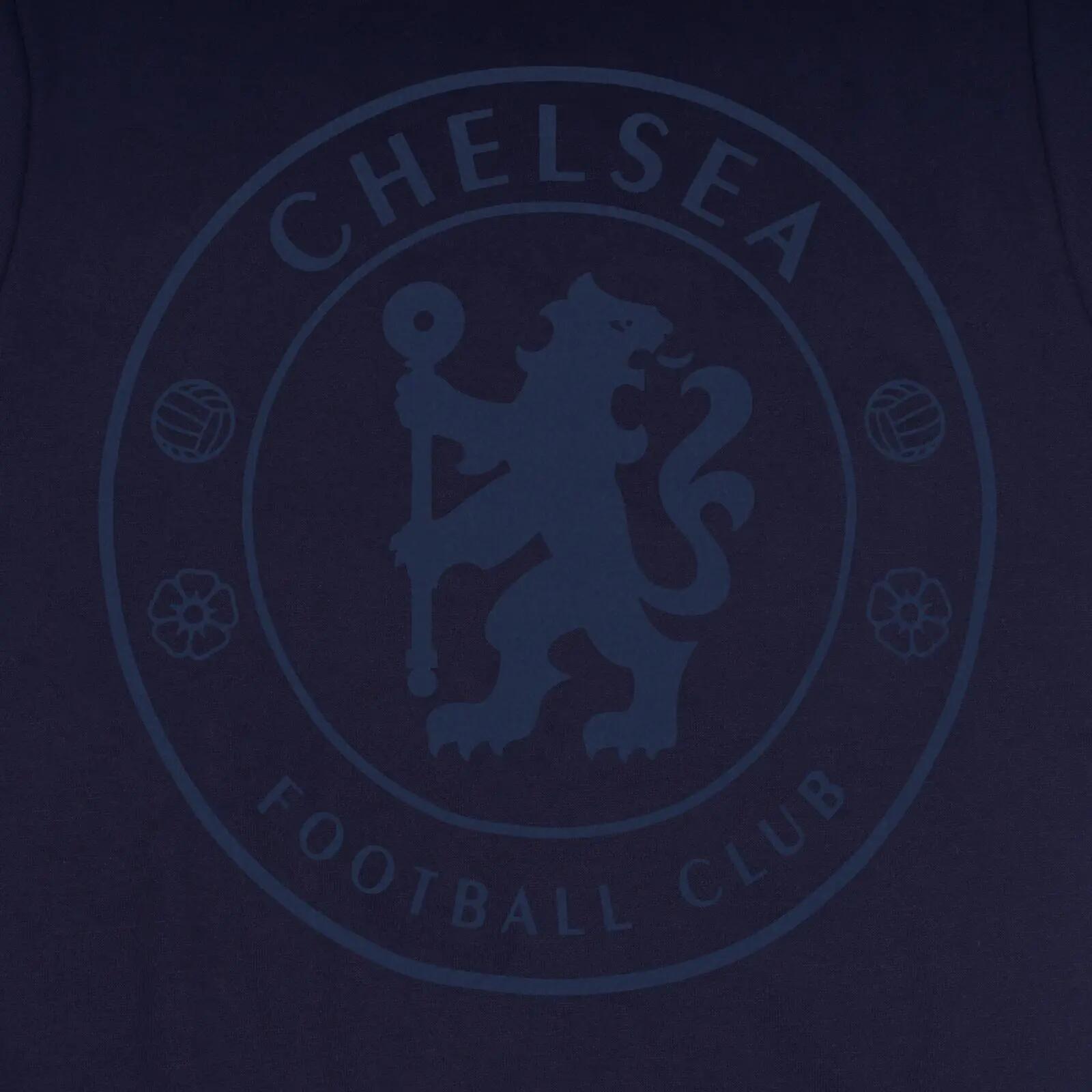 Boys Crest Sweatshirt (Navy Blue) 2/3