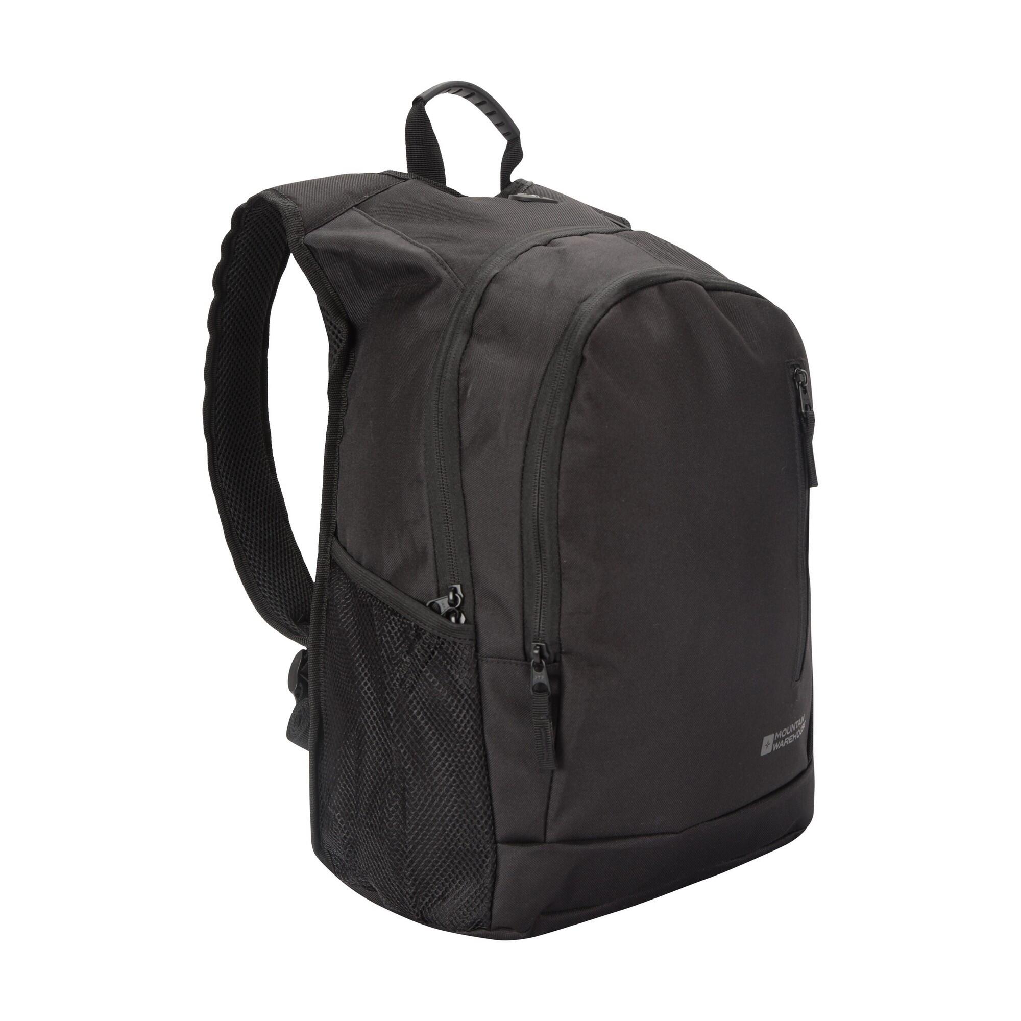 Rucksack Damen und Herren Schwarz 3/4