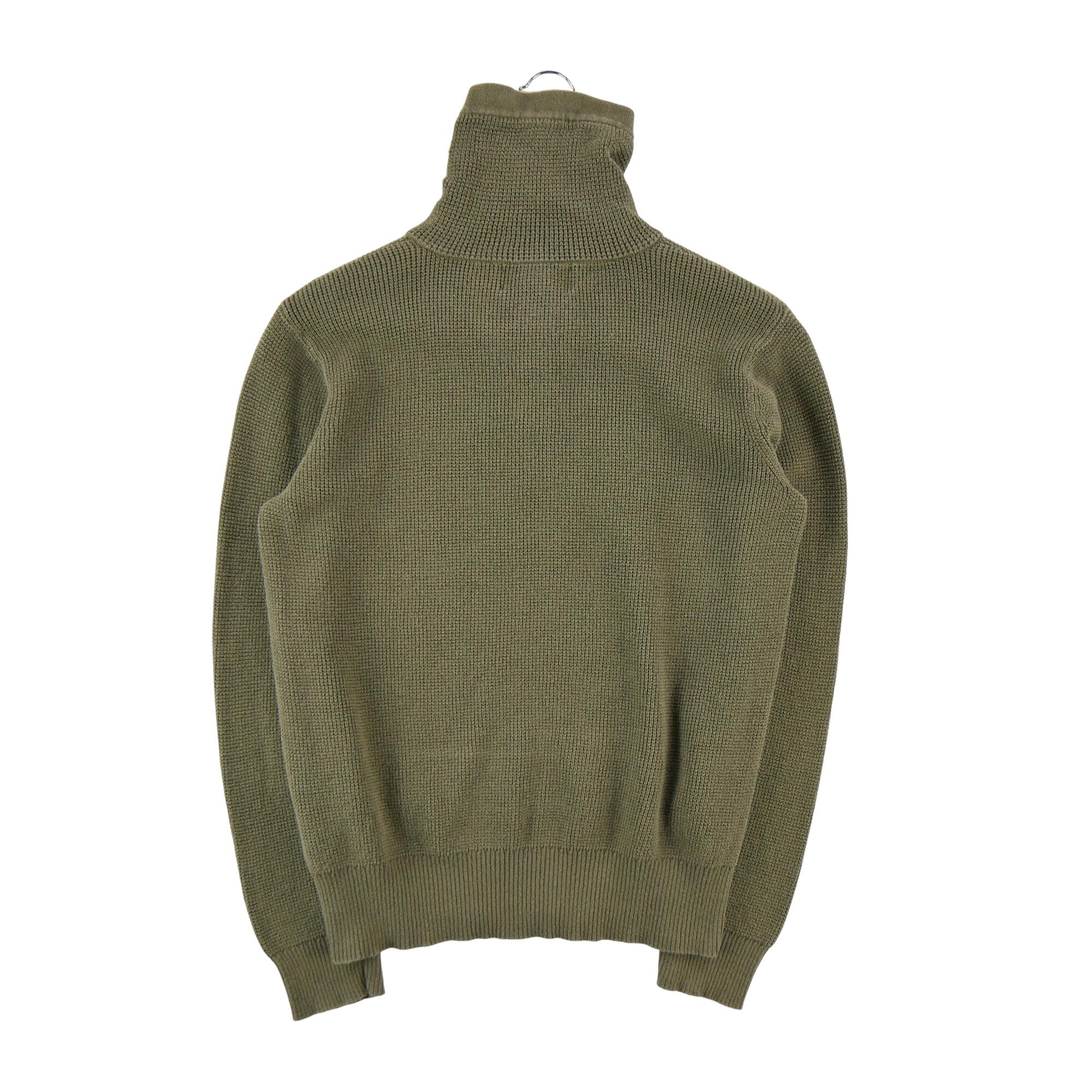 Damen Khaki Pullover 2/5