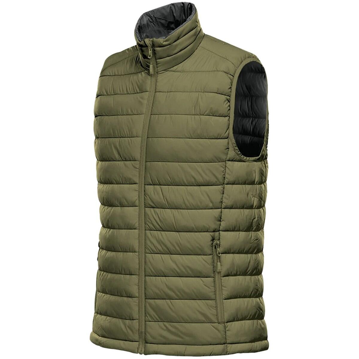 Veste Sans Manches STAVANGER Homme (Vert Sauge / Gris Foncé) 3/3