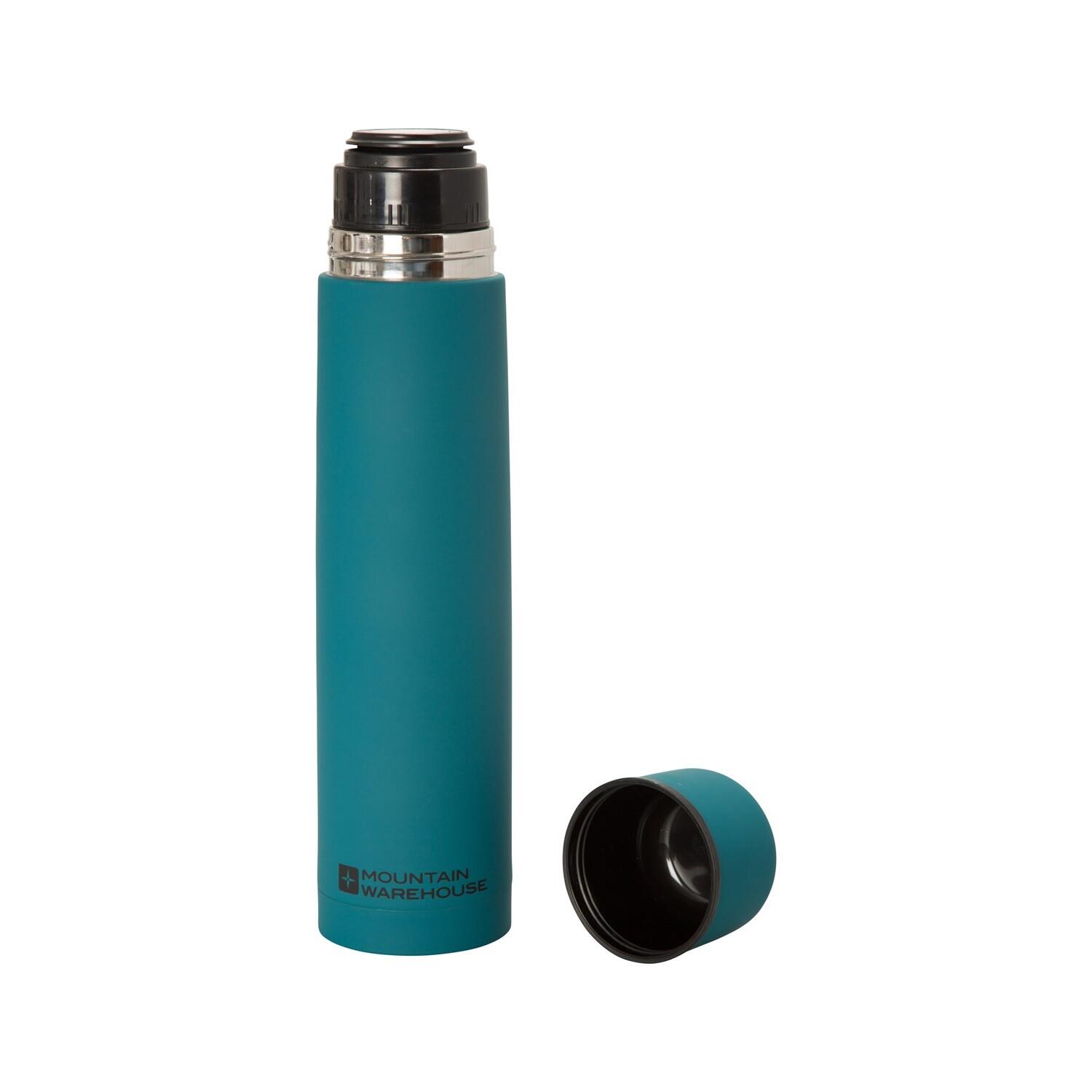 Thermosflasche, 1l Damen und Herren Petrol 4/4