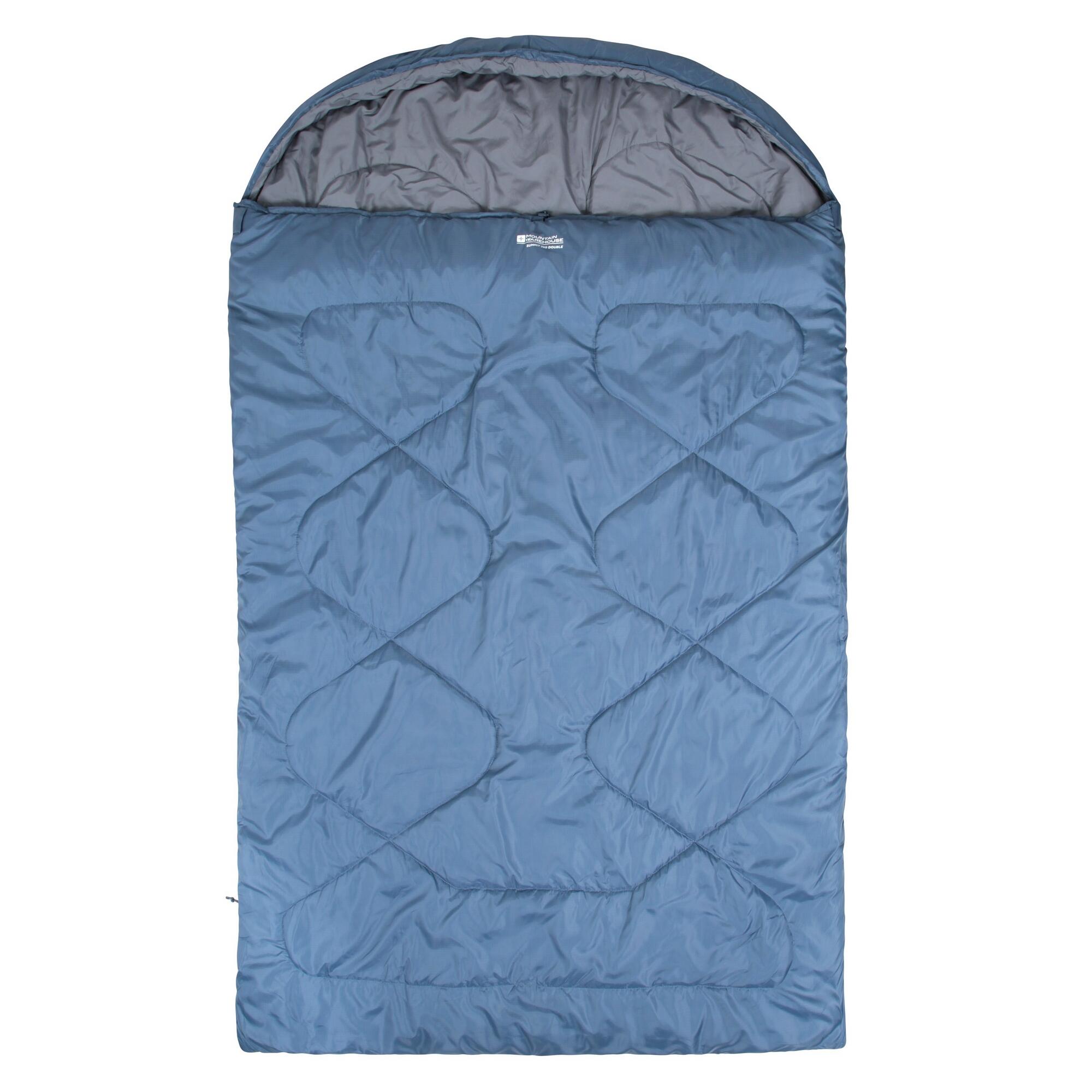 Sac De Couchage Double SUMMIT (Gris Foncé) 2/4