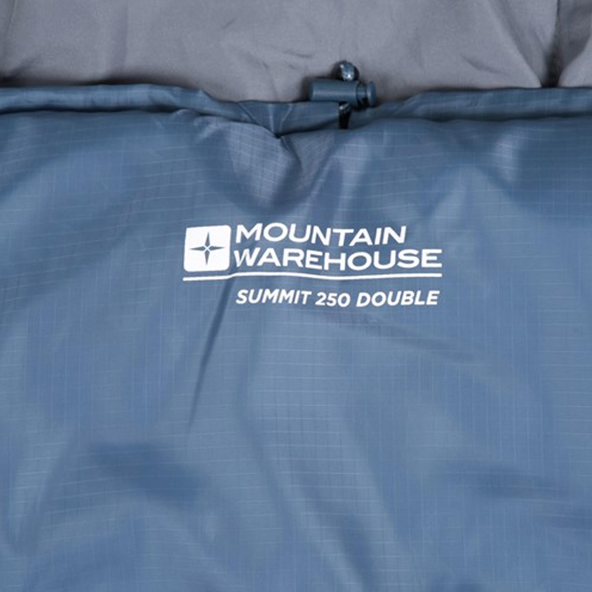 Sac De Couchage Double SUMMIT (Gris Foncé) 4/4