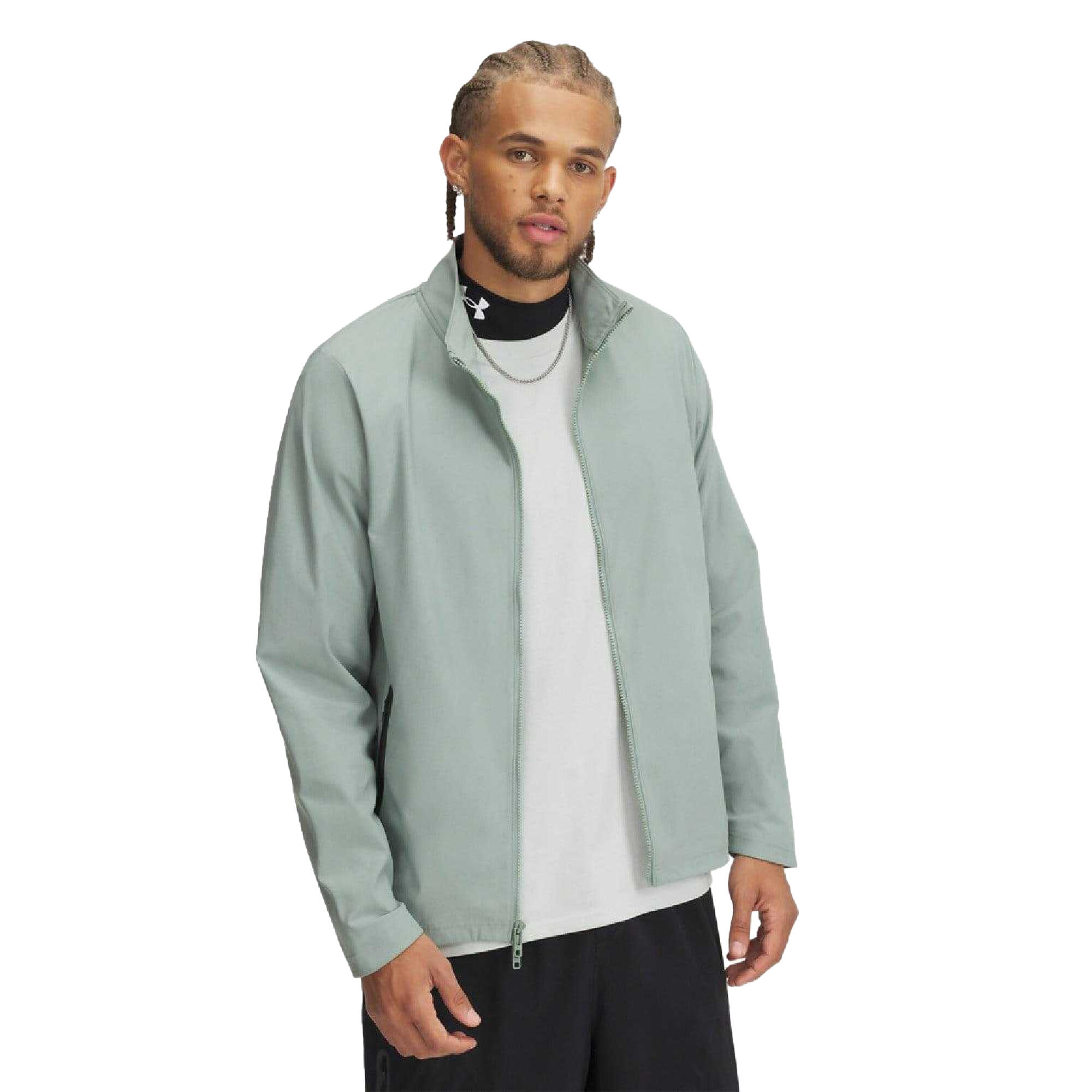 UNDER ARMOUR Unstoppable Felpa Cerniera Su Intera Lunghezza Uomo Under Armour Verde