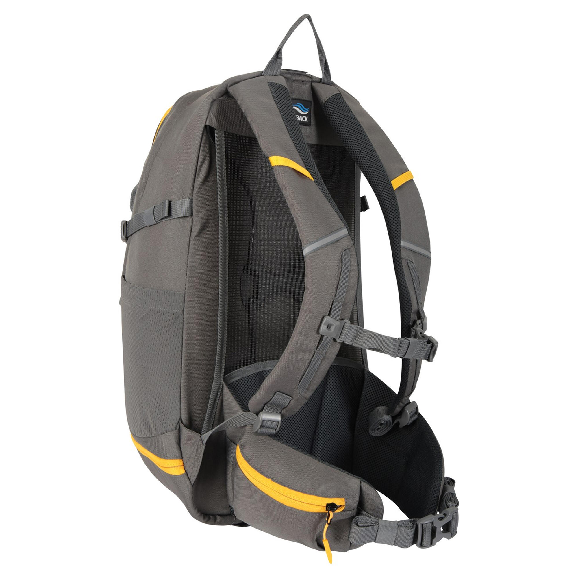 30L Zaino Mountain Warehouse Pace Grigio Arancio 2/4