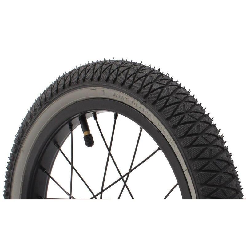 Cauciuc BMX KHE ACME 14 inch x 2,125 inch negru / gri