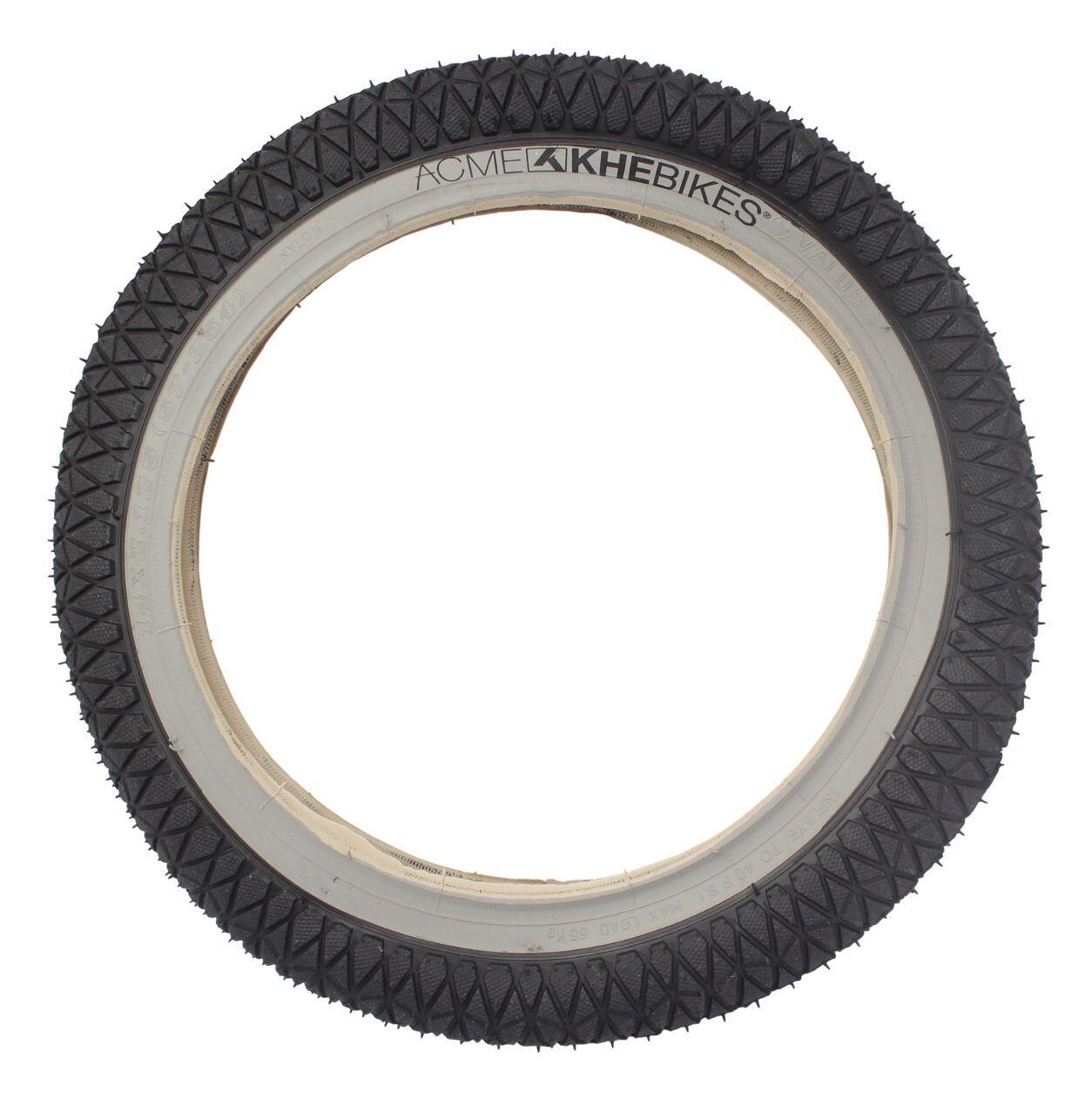 BMX band KHE ACME 14 inch x 2,125 inch zwart / grijs 5/5