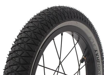 Opona BMX KHE ACME 14 cali x 2,125 cala czarny / szary