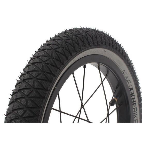 Opona BMX KHE ACME 14 cali x 2,125 cala czarny / szary