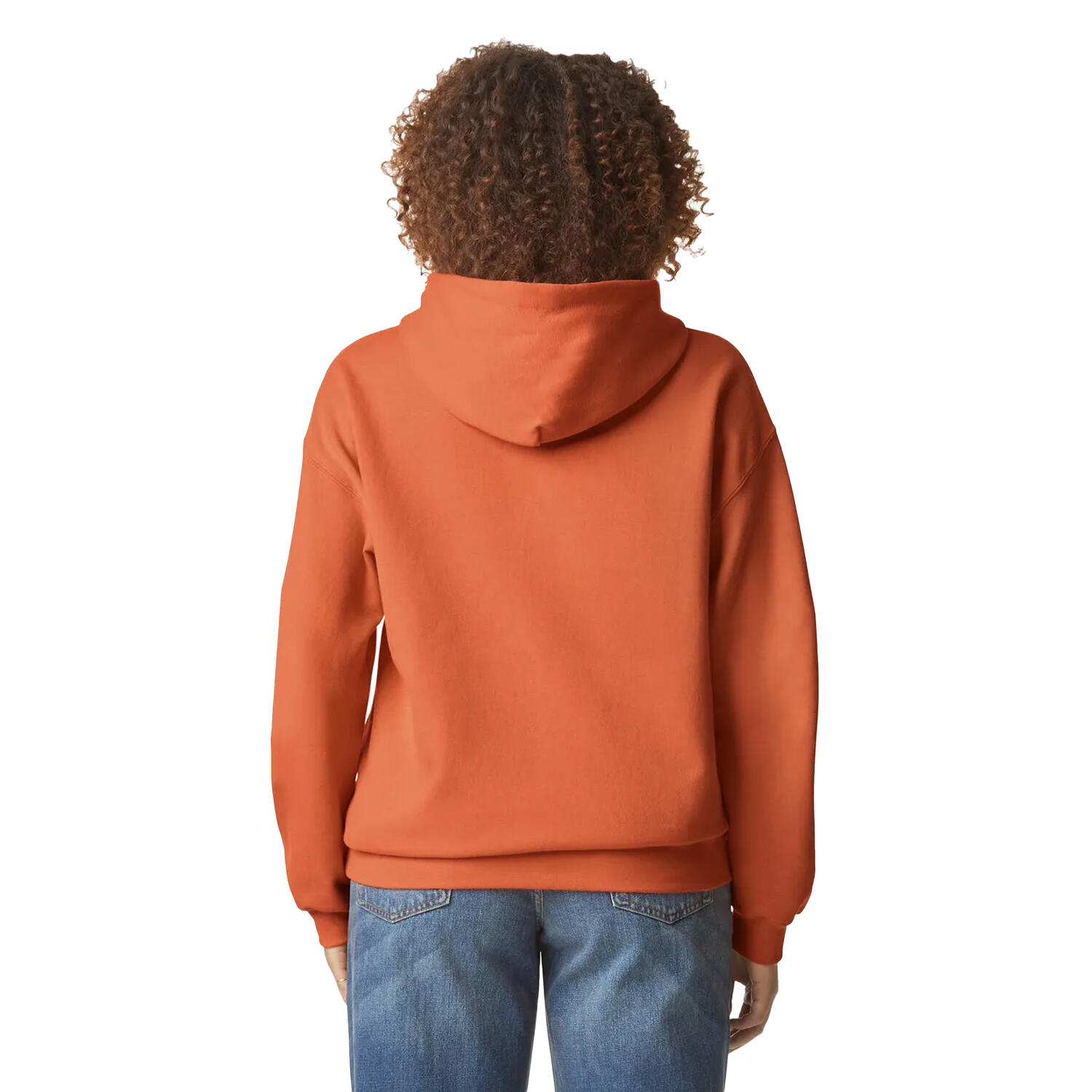 Sweat À Capuche Adulte (Orange Texas) 3/3