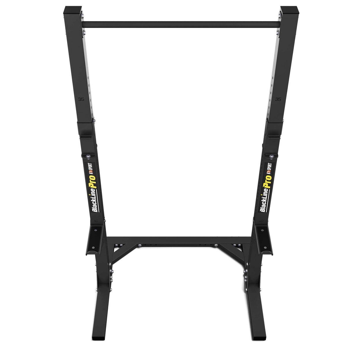 Set De Squat Rack Con Banco De Pesas Ajustable I Musculación I K-Sport I Negro 3/7