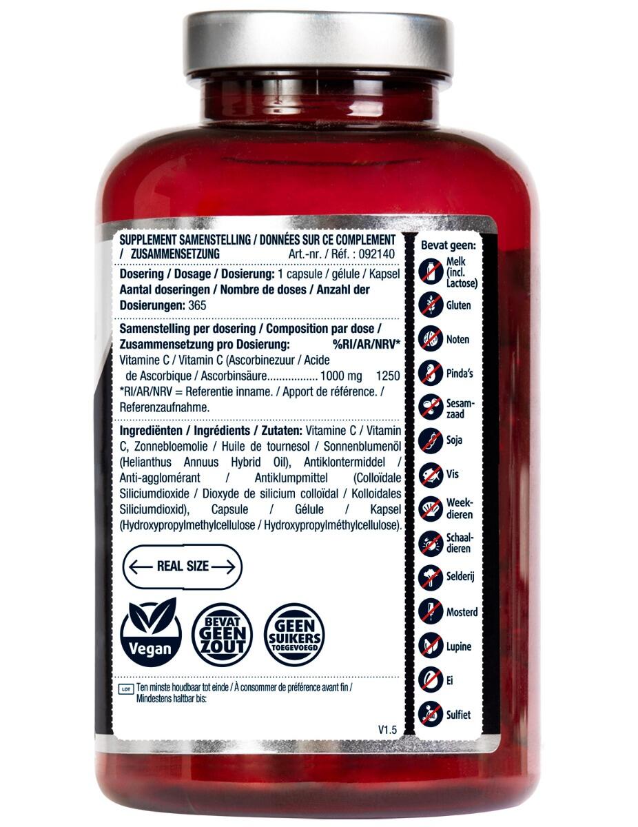 Lucovitaal Super Vitamine C 1000 mg 365 Capsules 2/5