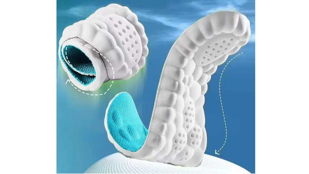 2 db-os CloudFoam sport talpbetét szett, ütéscsillapítással, 45-46-es, állítható 5/6