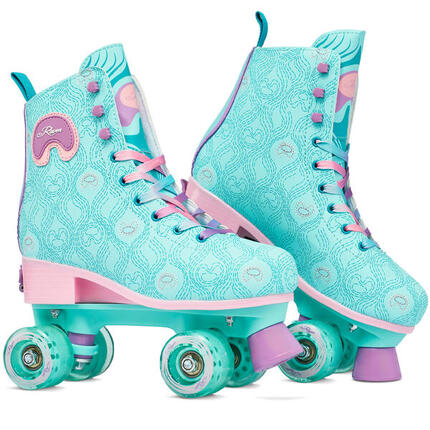 Patines Ajustables Pavoni Menta/Rosa