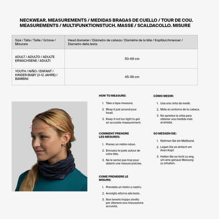 Chusta wielofunkcyjna z wełny merynosów Buff Merino Midweight