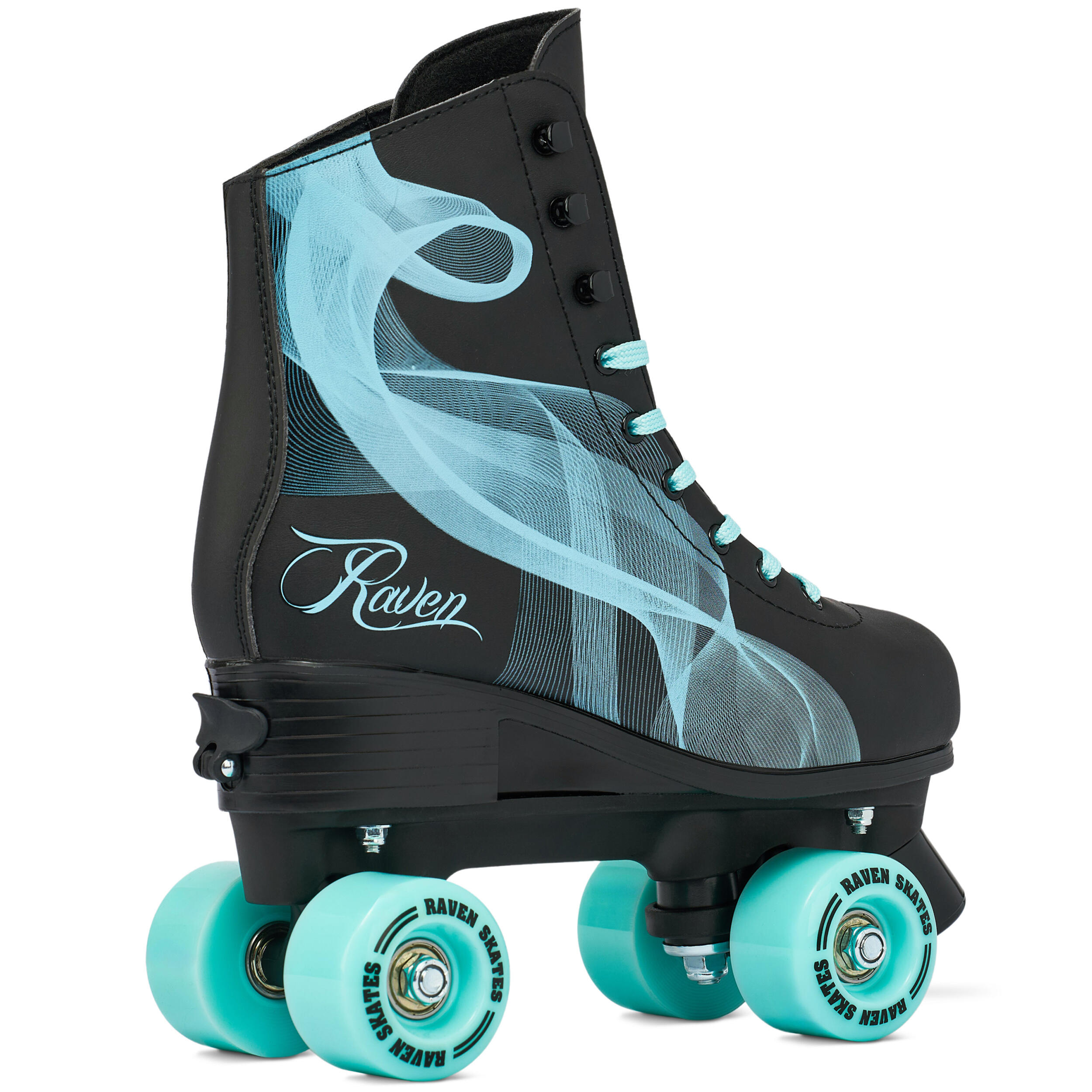 Classic verstelbare rolschaatsen Serena Zwart/Mint 4/5