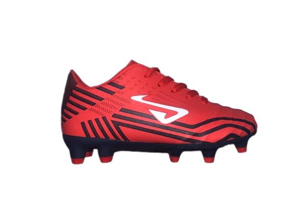 NOMIS Prodigy FG Football Boots - Red/Navy/White - Youth - Kids