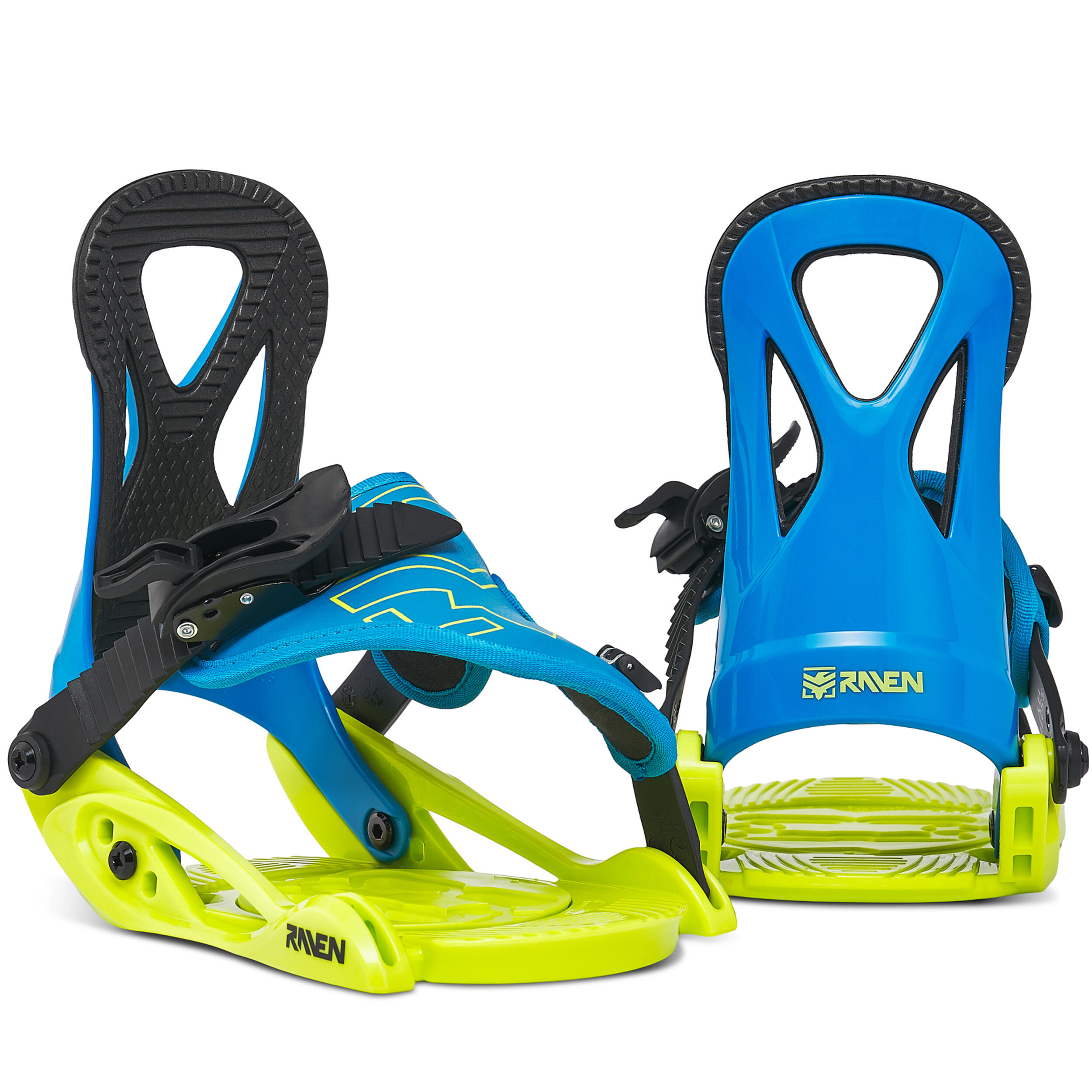 Snowboard Bindingen s160 Junior Blauw/Lime 2/6