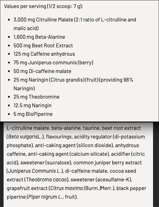 Pre-workout - Total War - Fragola Mango 420g 3/3