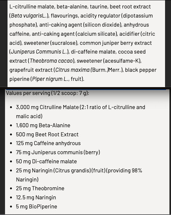 Pre-workout - Total War - Ours en Gomme Acidulée 420g 3/3