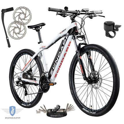 Rower Elektryczny Górski 27,5 MTB Męski Damski Shimano ALU 250W Tarcze