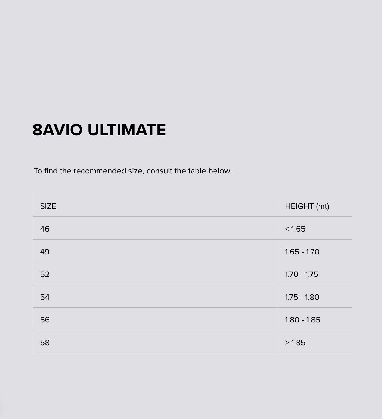 Road Bike 8Avio Ultimate 59TD Carbon Shimano Dura Ace Di2 24V 4/4