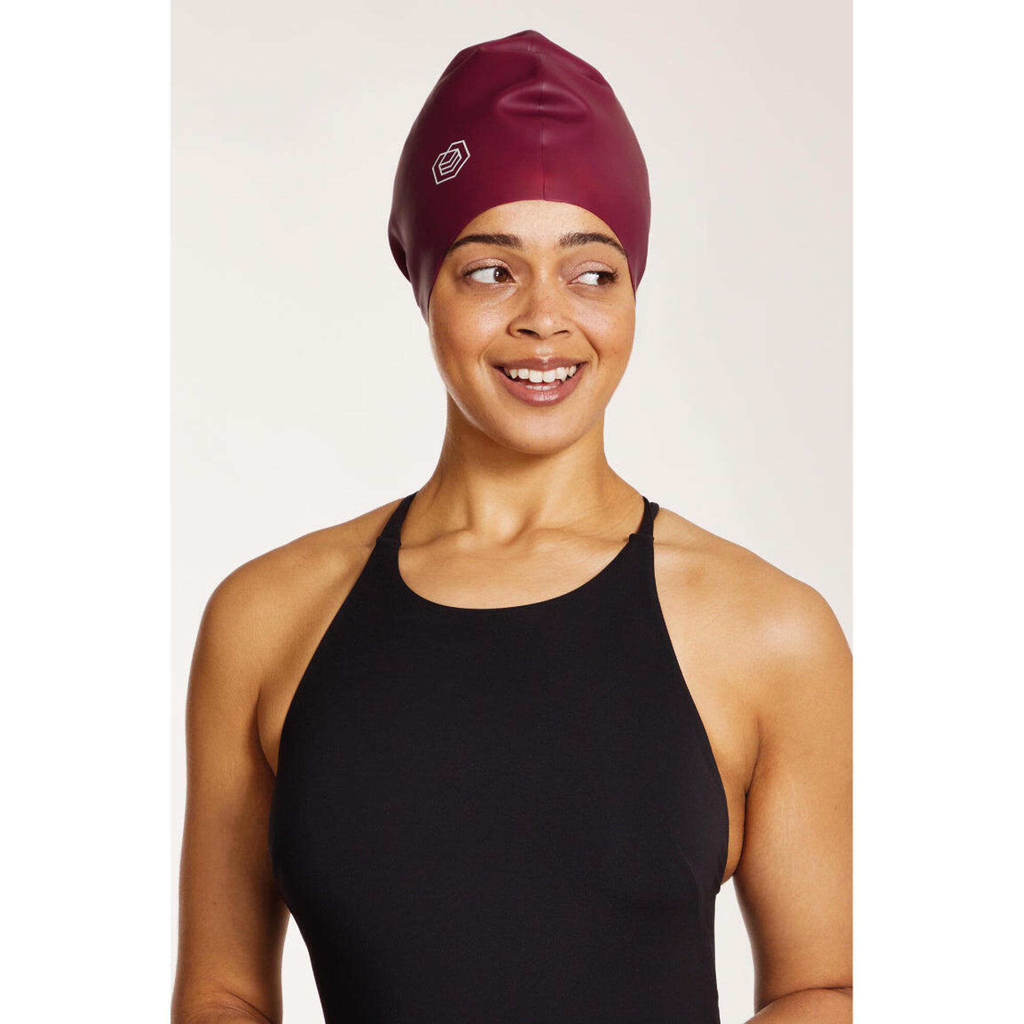 Soul Cap - Soul Cap Bonnet De Bain Volumineux Pour Adulte - One Size - Bordeaux - Bonnet De Bain - Marron|rouge - 42 M/l - Decathlon