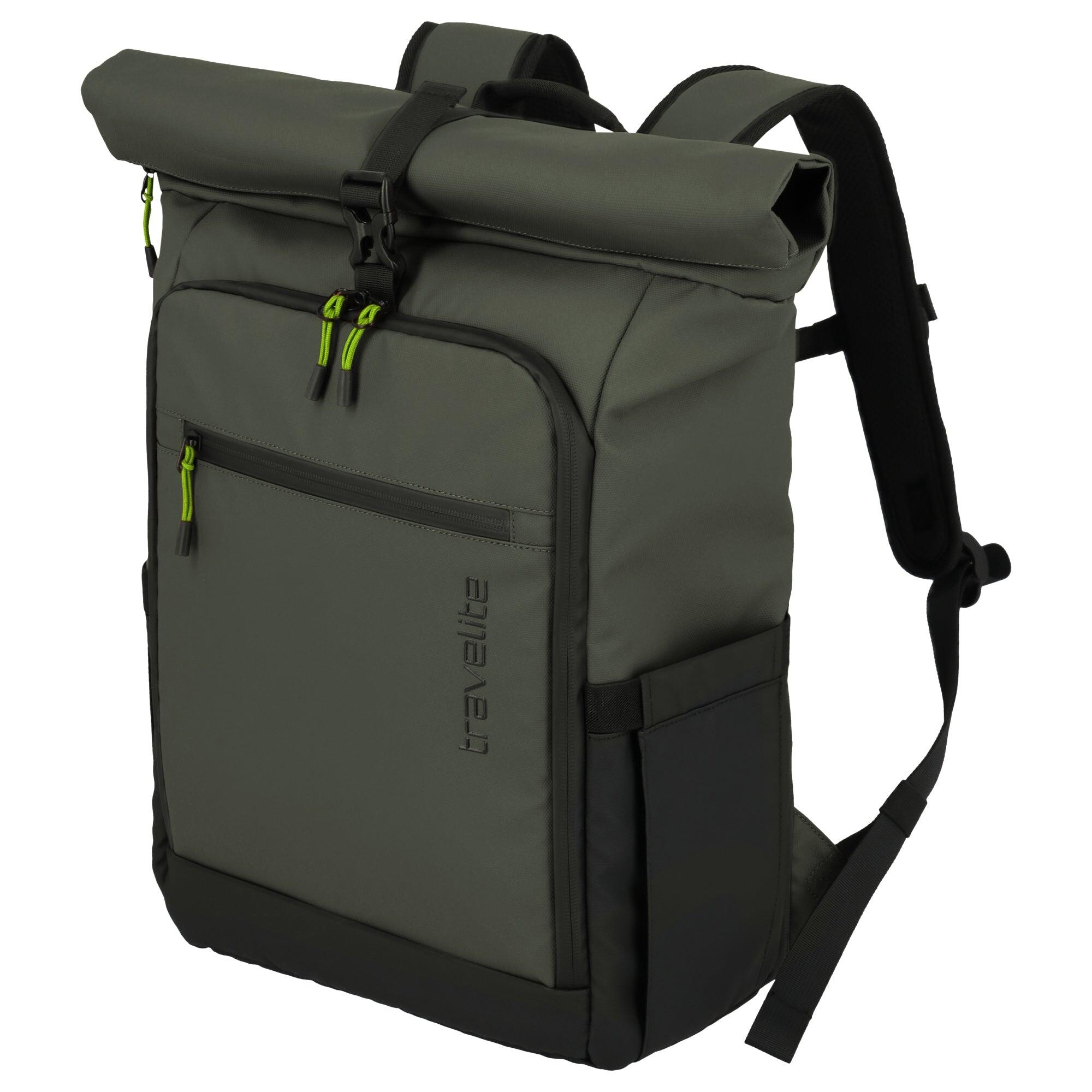 BRIIZE Backpack M Roll-up, Khaki 2/7