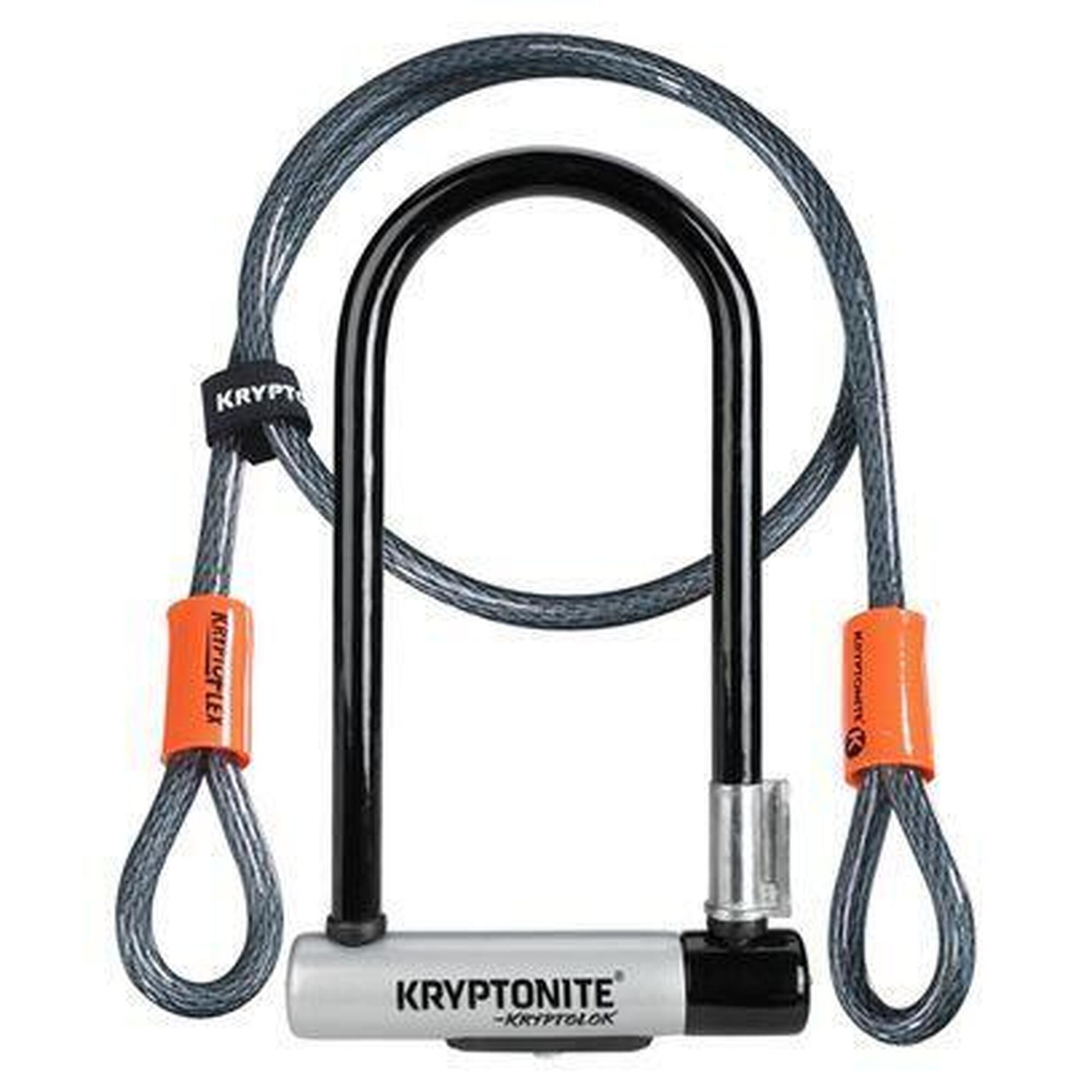 Zapięcie rowerowe Kryptonite Kryptolok Standard U-Lock + linka Kryptoflex