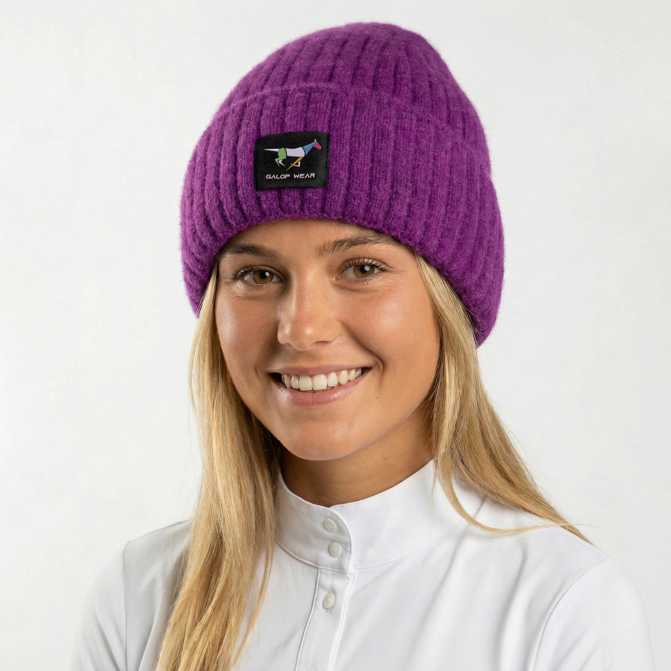 Bonnet da equitazione GALOP WEAR in angora e cashmere 2/5