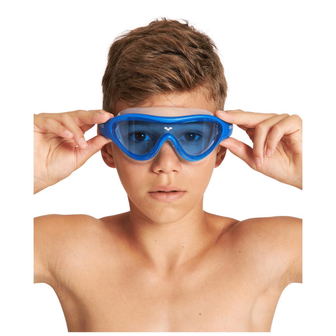 Arena Kinder Zwembril The One Mask Blauw/Rood 3/7
