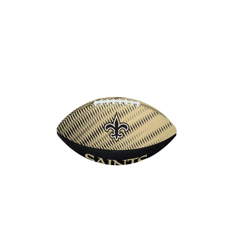 Wilson - Ballon Enfant New Orleans Saints Nfl Team Tailgate - Ballon De Foot Américain - Jaune|noir - Taille Unique - Decathlon