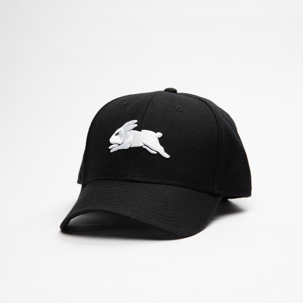 NRL Stadium Cap - South Sydney Rabbitohs - Black - Hat - Adult