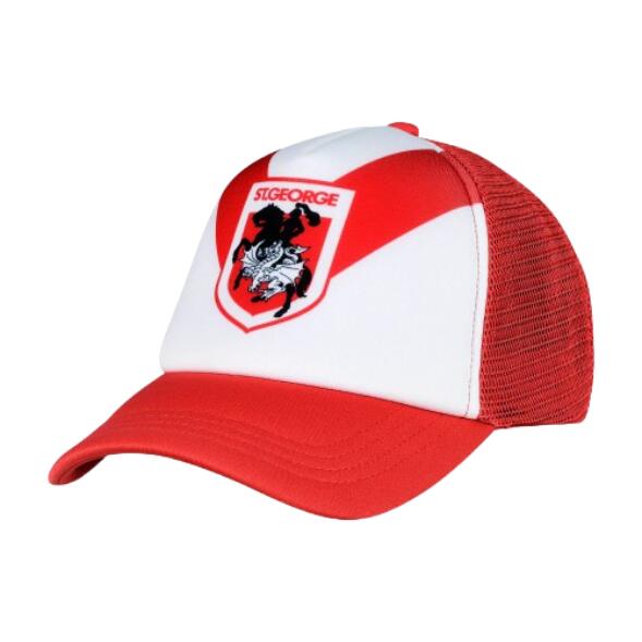 NRL Retro Trucker Cap - St George Illawarra Dragons - Hat - Adult