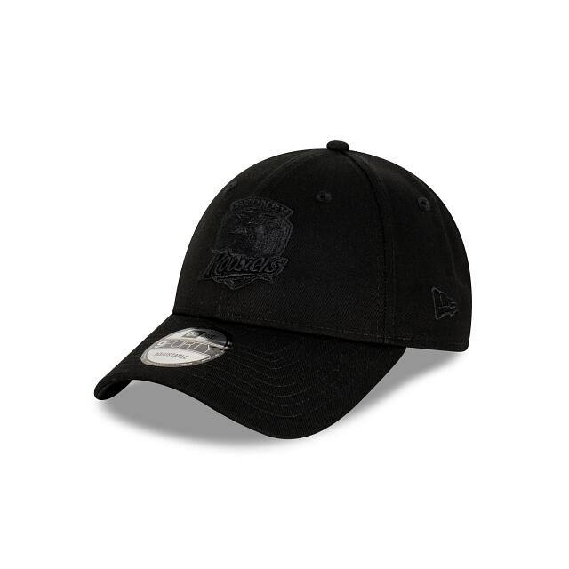 NRL Black on Black Cap - Sydney Roosters - Adult - Unisex - 9FORTY - Hat