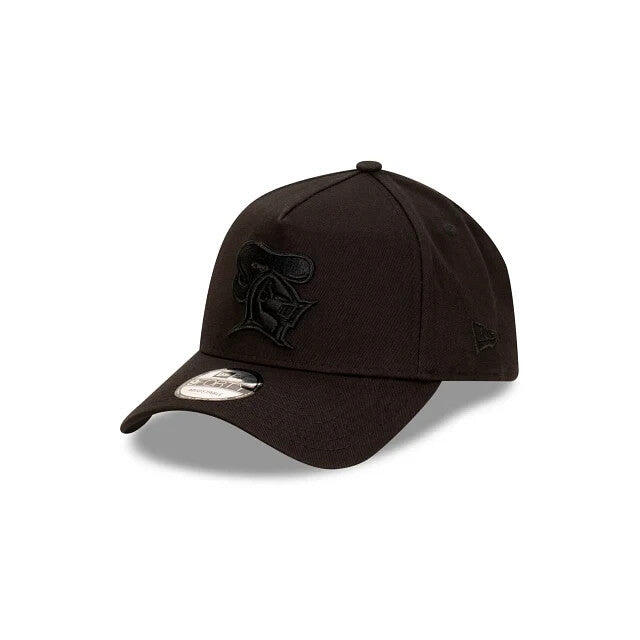 NRL Black on Black Cap - Newcastle Knights - Adult - Unisex - 9FORTY - Hat