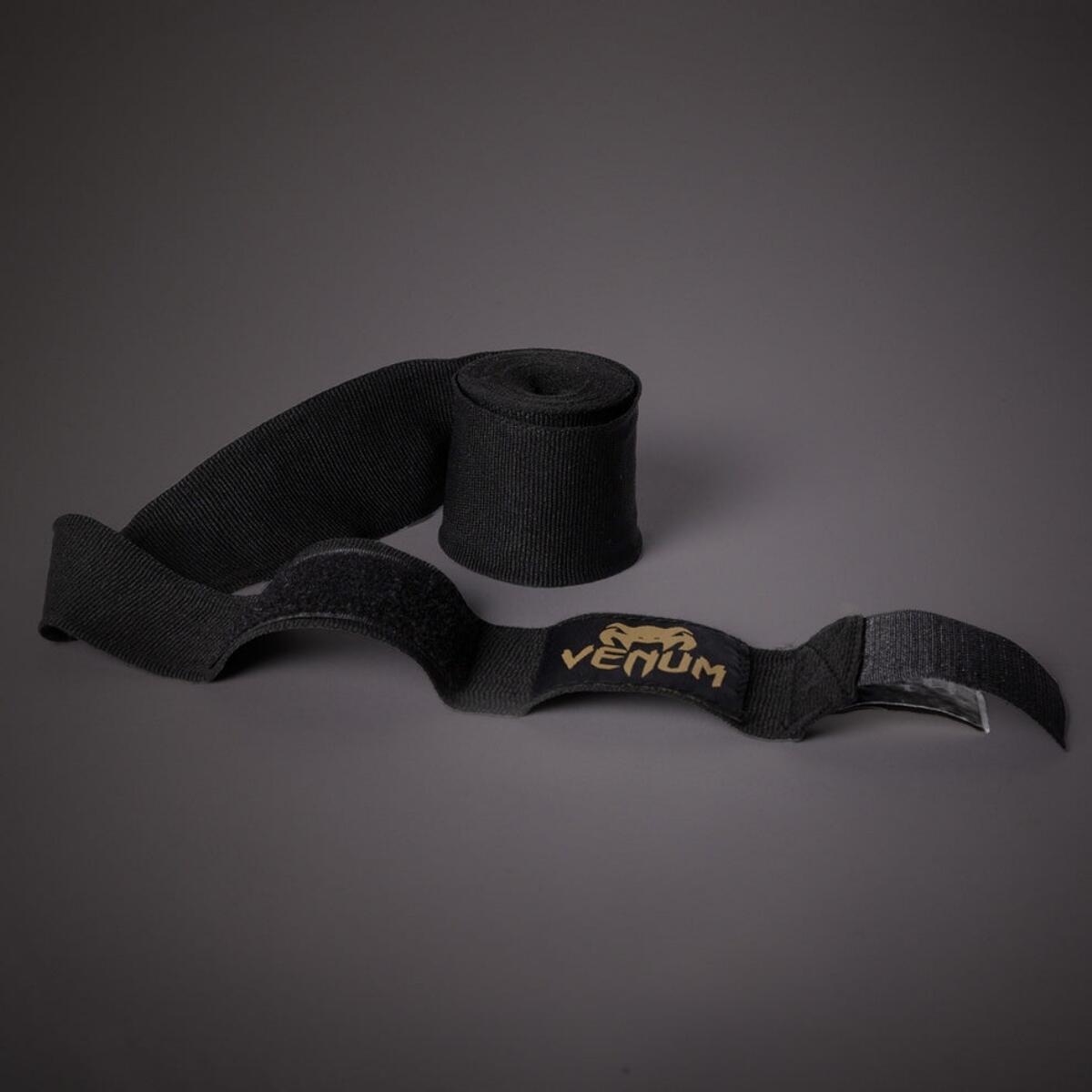 Boxing Hand Wraps Venum – Black / Gold – 4.5 m 3/4