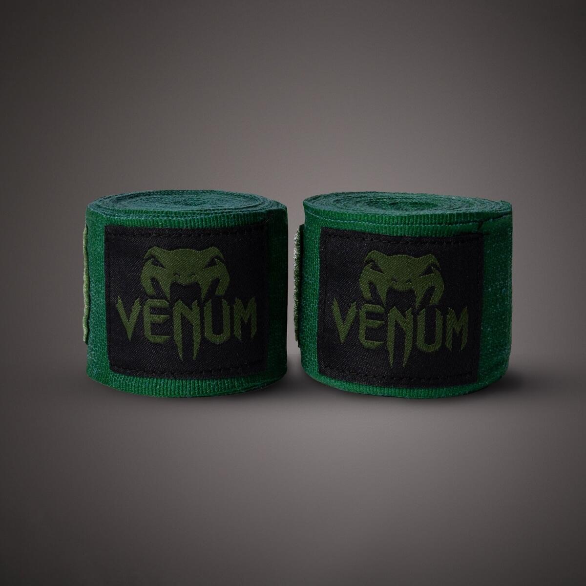 Bandes de boxe Venum – Vert – 4,50 m 4/4