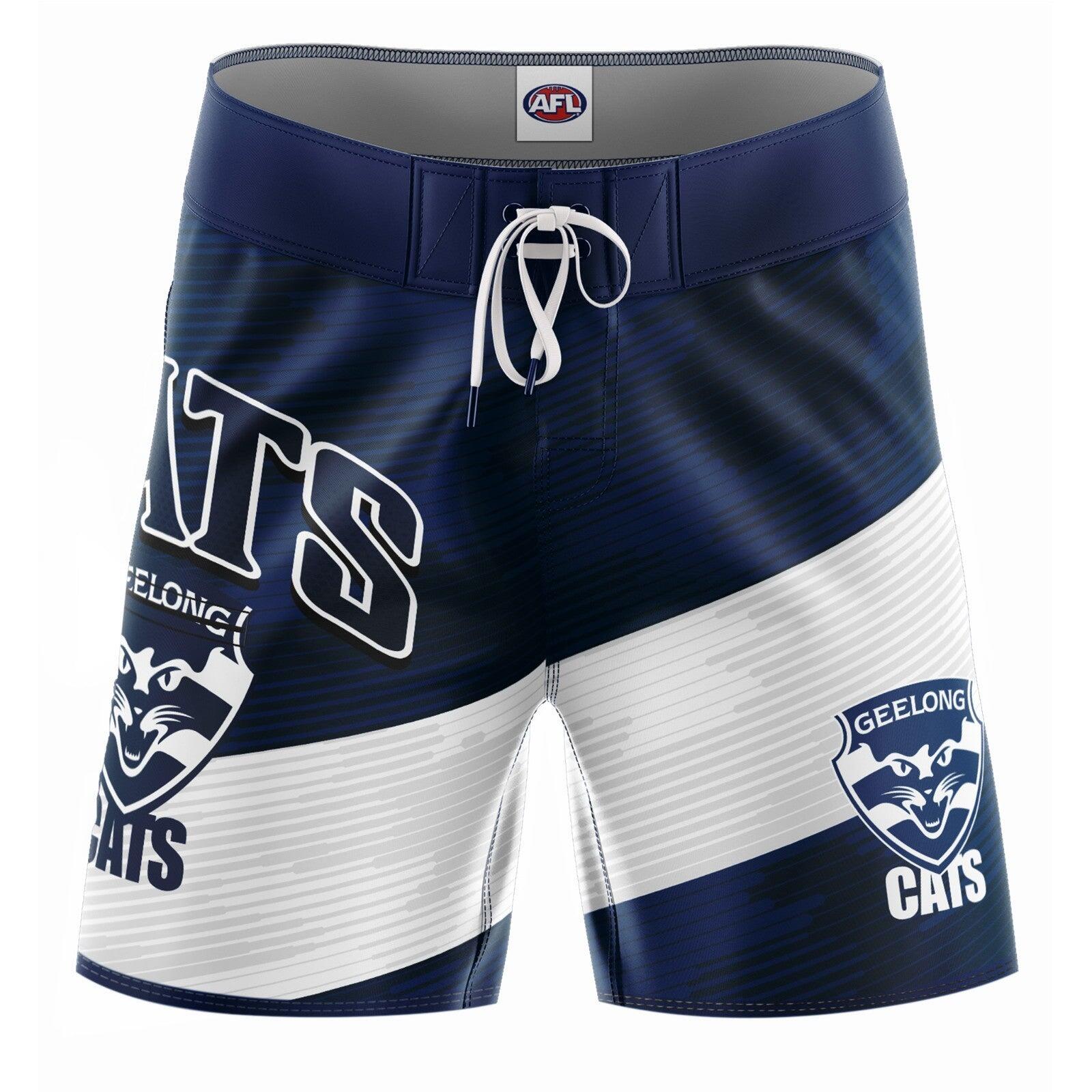 AFL Barrel Board Shorts - Geelong Cats - Swim - Adult