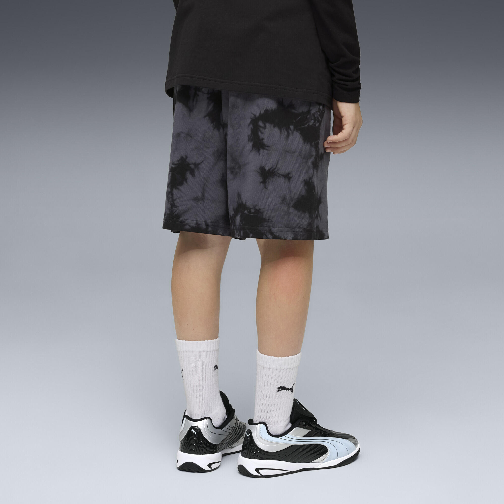 Calções infantil relaxado tie-dye Essentials PUMA 5/6