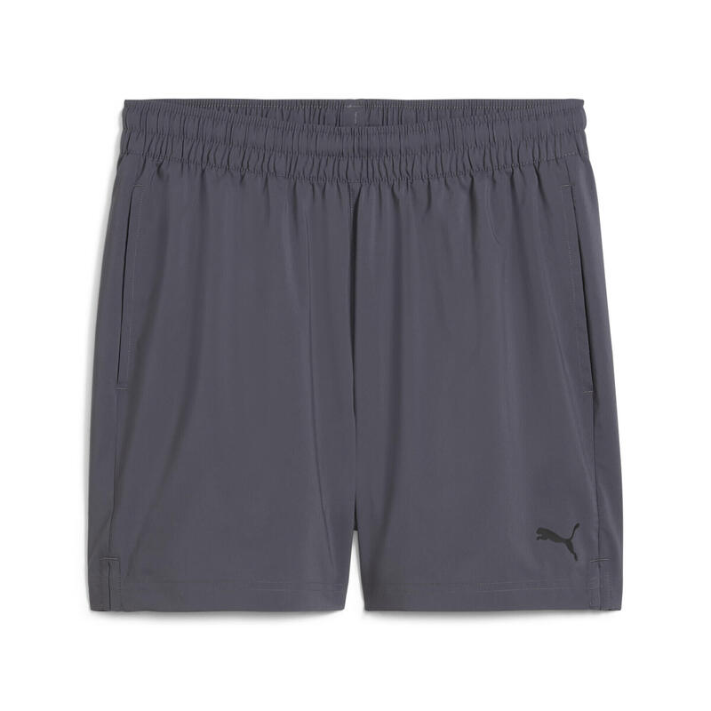 Șort bărbați elastic talie, buzunare Tad Essentials 5", gri PUMA