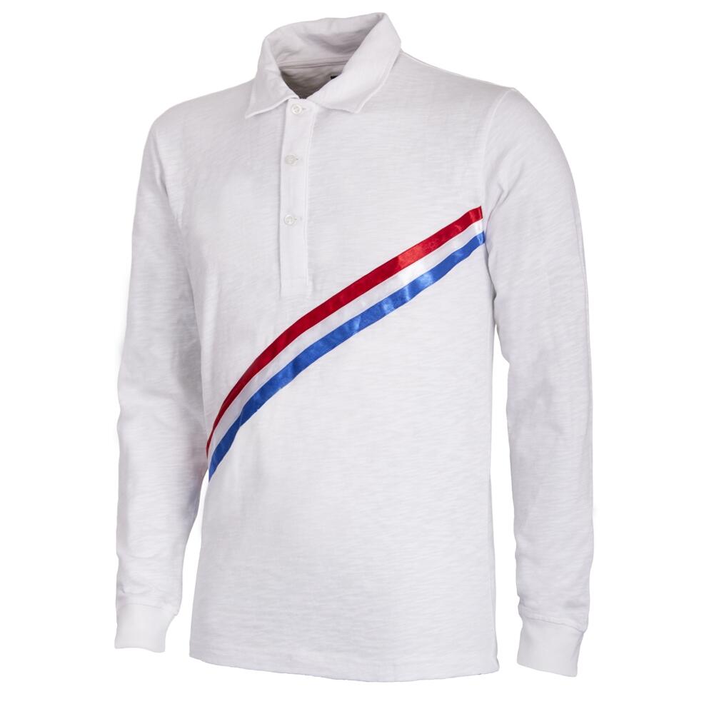 Copa Football - Maillot De Football Rétro - Homme - Pays-bas 1905 - Manches Longues - Blanc - T-shirt Manches Courtes - Blanc - Decathlon
