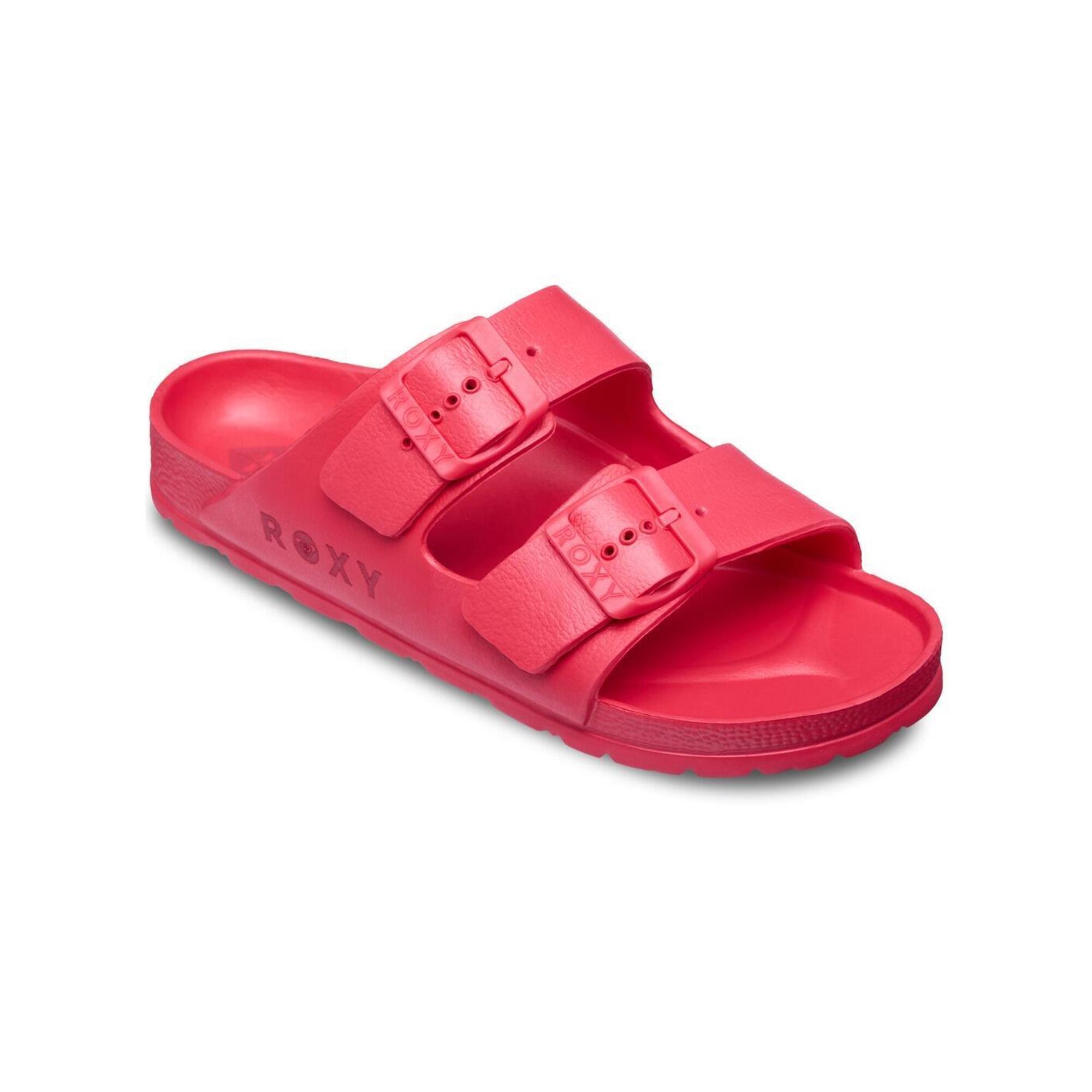 Roxy - Sandales Kattie Rose Femme - Sandales - Rose - Decathlon