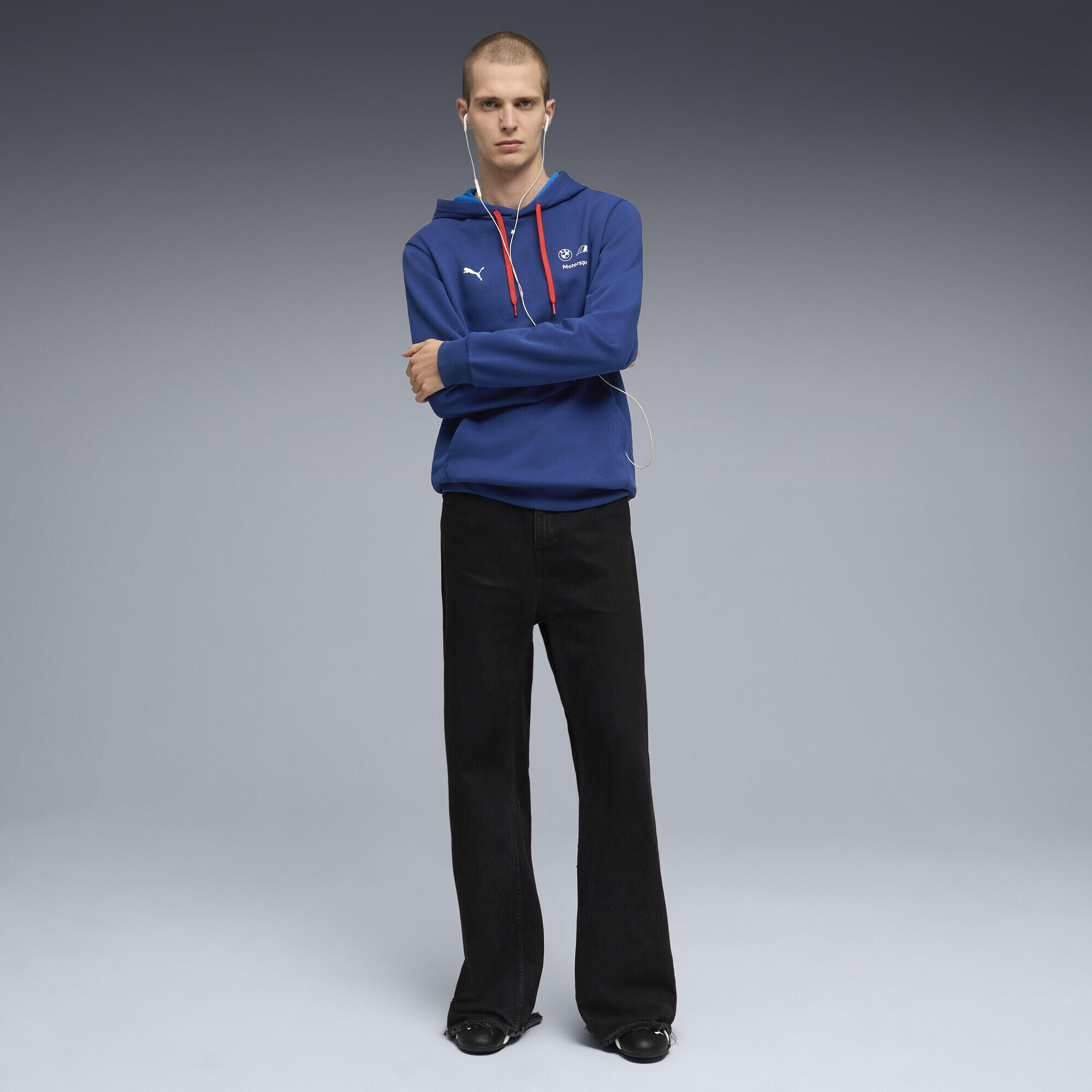 BMW M MOTORSPORT Essentials Hoodie Herren PUMA 4/5