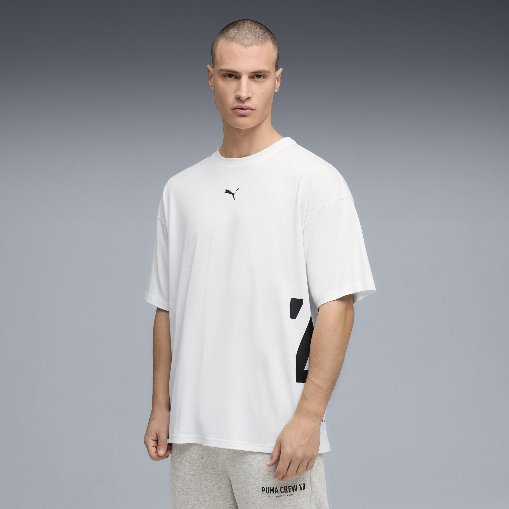 T-shirt homem confortável oversized PUMA 2/5