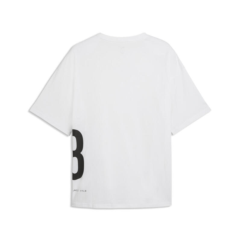 Tricou fitness bărbați oversize, albastru deschis PUMA