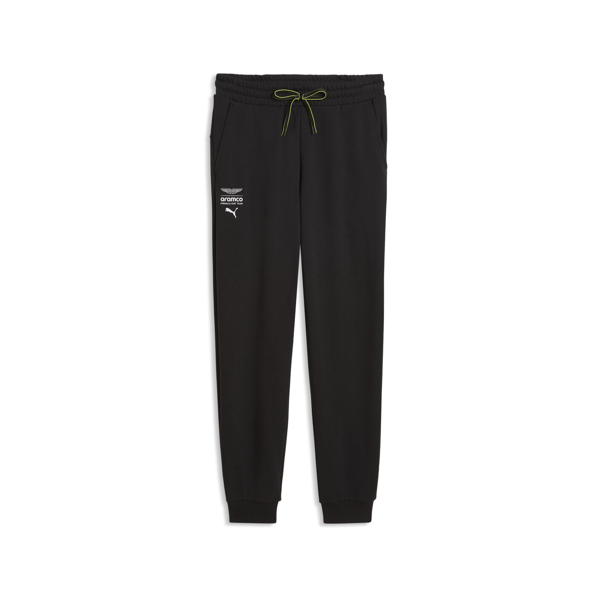 Pantalon bărbați regular fit cu talie elastică Essentials, verde PUMA